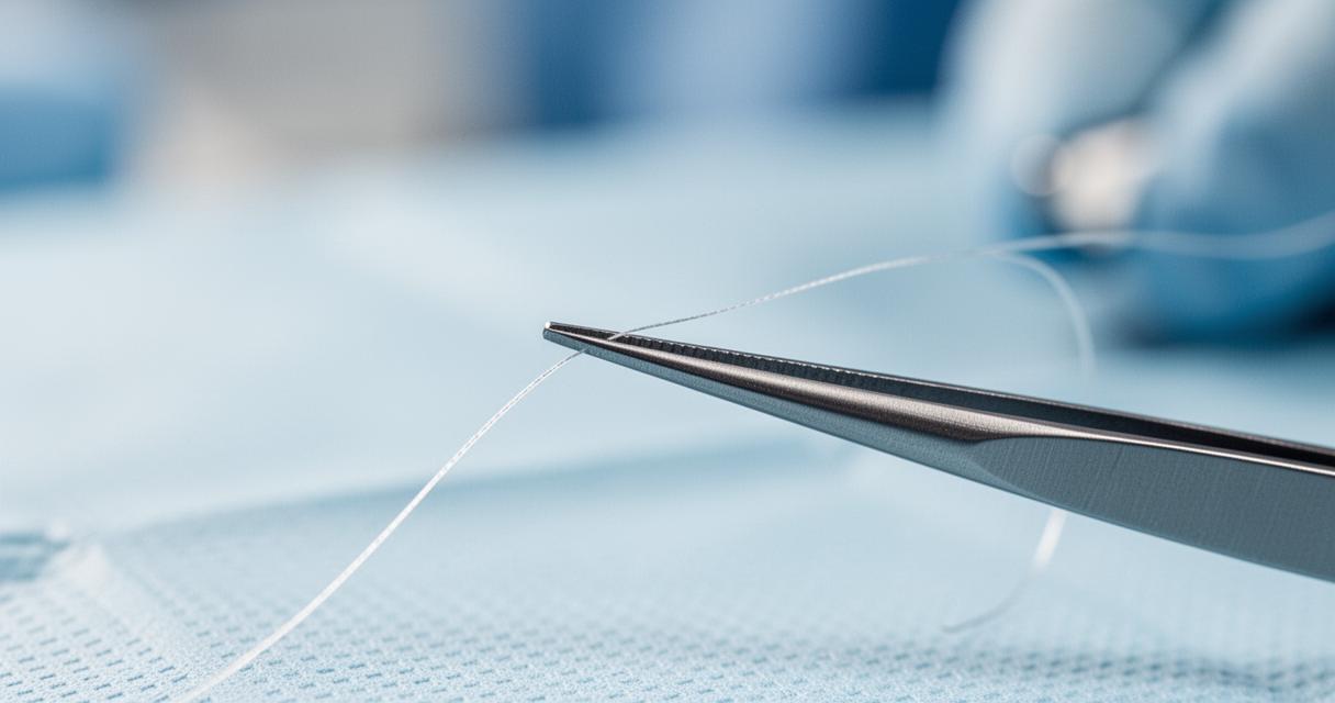 Durée de résorption des sutures : le fil résorbable sous combien de temps selon les experts médicaux
